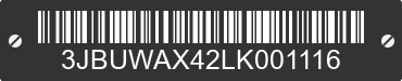 2020 CAN-AM Defender/Traxter 3JBUWAX42LK001116 VIN decoded