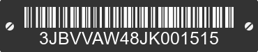 2018 CAN-AM Maverick X3 3JBVVAW48JK001515 VIN decoded