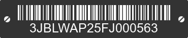 2015 CAN-AM Outlander 3JBLWAP25FJ000563 VIN decoded