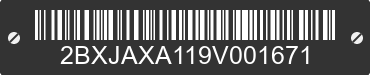 2009 CAN-AM Spyder 2BXJAXA119V001671 VIN decoded