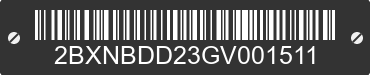 2016 CAN-AM Spyder 2BXNBDD23GV001511 VIN decoded