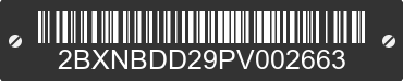2023 CAN-AM Spyder 2BXNBDD29PV002663 VIN decoded