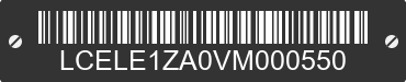 2027 CFMOTO UFORCE LCELE1ZA0VM000550 VIN decoded