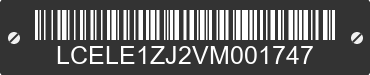 2027 CFMOTO UFORCE LCELE1ZJ2VM001747 VIN decoded