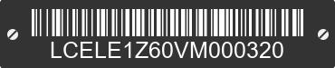 2027 CFMOTO ZFORCE LCELE1Z60VM000320 VIN decoded