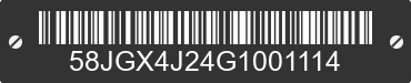 2016 CHARGER Charger 58JGX4J24G1001114 VIN decoded