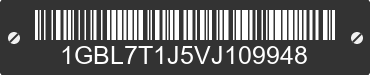 1997 CHEVROLET B7 1GBL7T1J5VJ109948 VIN decoded