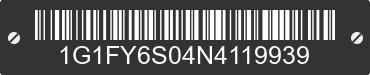 2022 CHEVROLET Bolt EUV 1G1FY6S04N4119939 VIN decoded