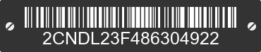 2008 CHEVROLET Equinox 2CNDL23F486304922 VIN decoded