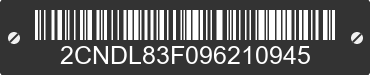 2009 CHEVROLET Equinox 2CNDL83F096210945 VIN decoded