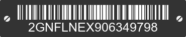 0 CHEVROLET Equinox 2GNFLNEX906349798 VIN decoded