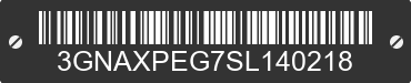 2025 CHEVROLET Equinox 3GNAXPEG7SL140218 VIN decoded