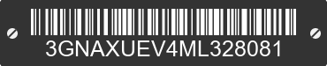 2021 CHEVROLET Equinox 3GNAXUEV4ML328081 VIN decoded