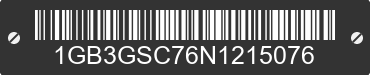 2022 CHEVROLET Express 1GB3GSC76N1215076 VIN decoded