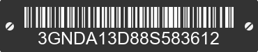 2008 CHEVROLET HHR 3GNDA13D88S583612 VIN decoded