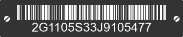 2018 CHEVROLET Impala 2G1105S33J9105477 VIN decoded