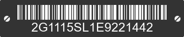 2014 CHEVROLET Impala 2G1115SL1E9221442 VIN decoded