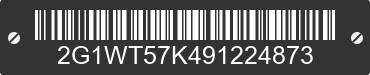 2009 CHEVROLET Impala 2G1WT57K491224873 VIN decoded
