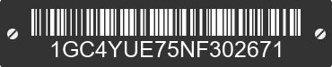 2022 CHEVROLET Silverado HD 1GC4YUE75NF302671 VIN decoded