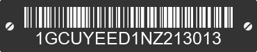 2022 CHEVROLET Silverado LTD 1GCUYEED1NZ213013 VIN decoded