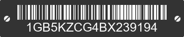 2011 CHEVROLET Silverado 1GB5KZCG4BX239194 VIN decoded