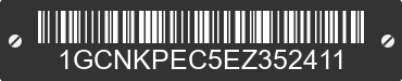 2014 CHEVROLET Silverado 1GCNKPEC5EZ352411 VIN decoded