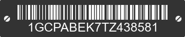 2026 CHEVROLET Silverado 1GCPABEK7TZ438581 VIN decoded