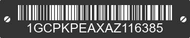 2010 CHEVROLET Silverado 1GCPKPEAXAZ116385 VIN decoded