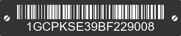 2011 CHEVROLET Silverado 1GCPKSE39BF229008 VIN decoded
