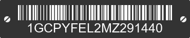 2021 CHEVROLET Silverado 1GCPYFEL2MZ291440 VIN decoded