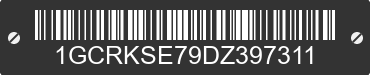 2013 CHEVROLET Silverado 1GCRKSE79DZ397311 VIN decoded