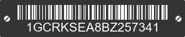 2011 CHEVROLET Silverado 1GCRKSEA8BZ257341 VIN decoded