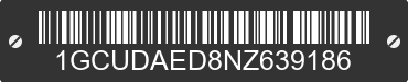 2022 CHEVROLET Silverado 1GCUDAED8NZ639186 VIN decoded