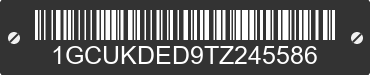 2026 CHEVROLET Silverado 1GCUKDED9TZ245586 VIN decoded
