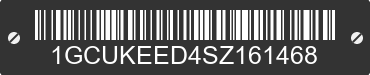 2025 CHEVROLET Silverado 1GCUKEED4SZ161468 VIN decoded
