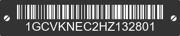2017 CHEVROLET Silverado 1GCVKNEC2HZ132801 VIN decoded
