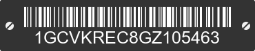 2016 CHEVROLET Silverado 1GCVKREC8GZ105463 VIN decoded