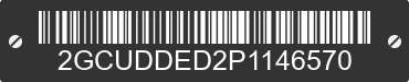 2023 CHEVROLET Silverado 2GCUDDED2P1146570 VIN decoded
