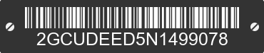 2022 CHEVROLET Silverado 2GCUDEED5N1499078 VIN decoded