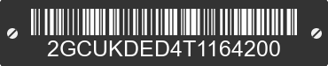 2026 CHEVROLET Silverado 2GCUKDED4T1164200 VIN decoded
