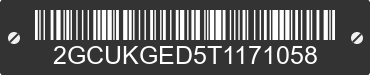 2026 CHEVROLET Silverado 2GCUKGED5T1171058 VIN decoded