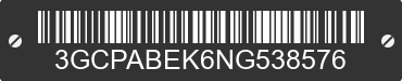 2022 CHEVROLET Silverado 3GCPABEK6NG538576 VIN decoded