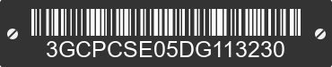 2013 CHEVROLET Silverado 3GCPCSE05DG113230 VIN decoded