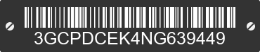 2022 CHEVROLET Silverado 3GCPDCEK4NG639449 VIN decoded