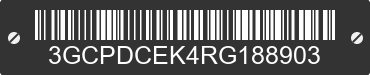 2024 CHEVROLET Silverado 3GCPDCEK4RG188903 VIN decoded