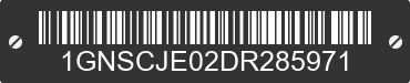 2013 CHEVROLET Suburban 1GNSCJE02DR285971 VIN decoded