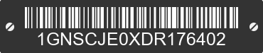 2013 CHEVROLET Suburban 1GNSCJE0XDR176402 VIN decoded