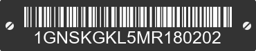 2021 CHEVROLET Suburban 1GNSKGKL5MR180202 VIN decoded