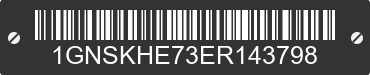 2014 CHEVROLET Suburban 1GNSKHE73ER143798 VIN decoded