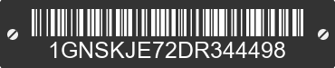 2013 CHEVROLET Suburban 1GNSKJE72DR344498 VIN decoded